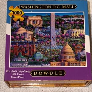 Dowdle Washington DC Mall 1000 Piece Jigsaw Puzzle NEW Sealed